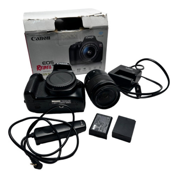 Canon Inc. Canon Eos Rebel T6 Premium Kit T6 Dslr Cor Preto