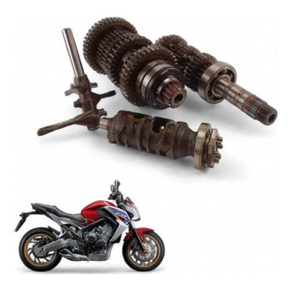 Câmbio Completo Honda Cb 650 F 2015