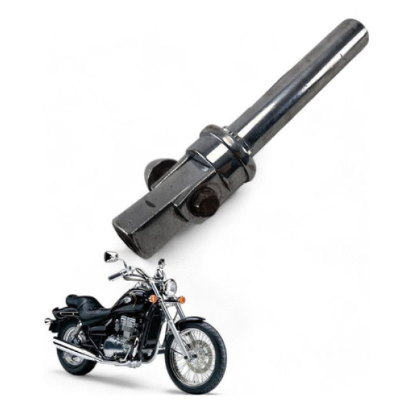 Pedaleira Dianteira Esquerda Kawasaki Vulcan En 500 1998 Com