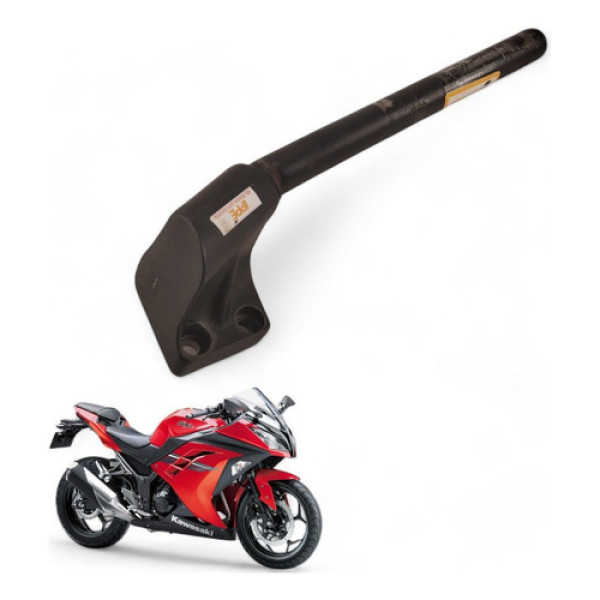 Guidão Lado Direito Ninja 300 Kawasaki 2014 Com Avaria