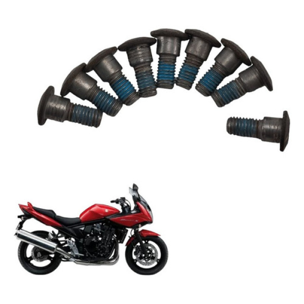 Kit Parafuso Disco Freio Dianteiro Suzuki Bandit 650s 2008