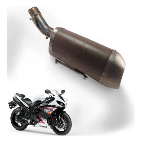 Ponteira Escapamento Dir Yamaha Yzf R1 2009 Com Avaria