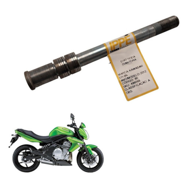 Eixo Roda Dianteira Kawasaki Er-6n 2012