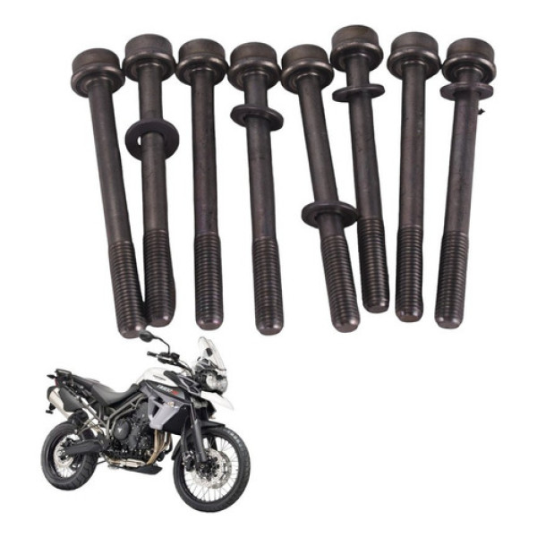 Kit Prisioneiro Cabeçote  Triumph Tiger 800xc 2014