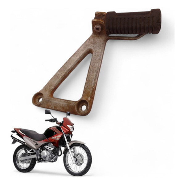 Bacalhau Traseiro Direito Honda Nx 400 Falcon 2004 Com Avari