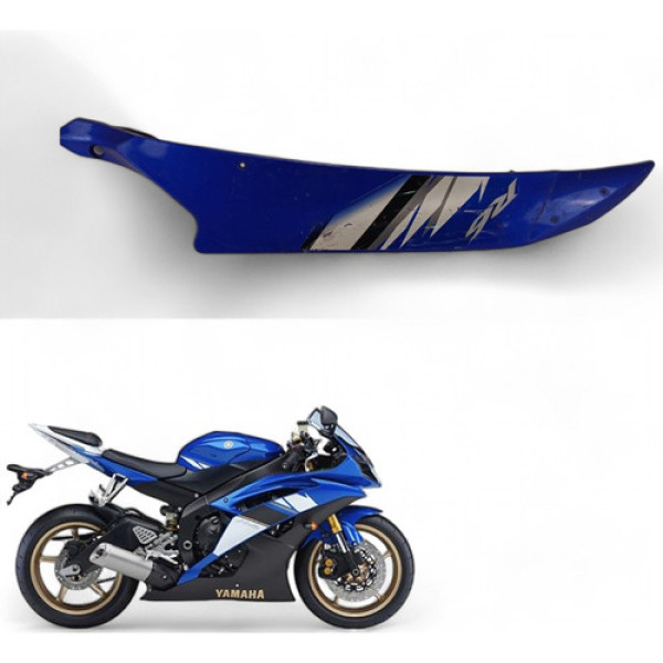 Carenagem Superior Esquerda Yamaha Yzf R6 2006 Com Avaria