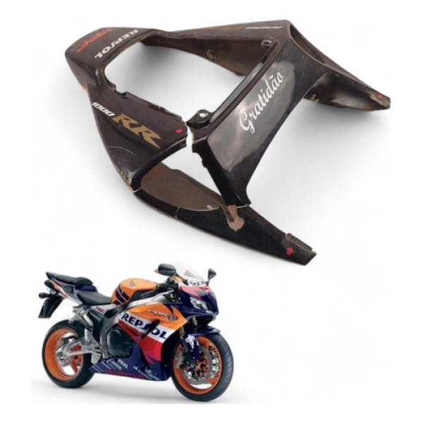 Carenagem Rabeta Honda Cbr 1000rr 2007 Com Avaria