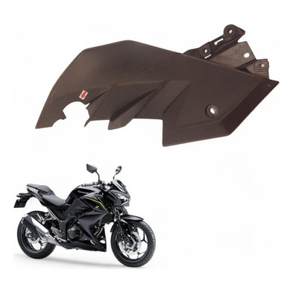 Acabamento Banco Esquerdo Kawasaki Z300 2019 Com Avaria