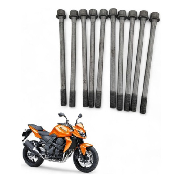 Kit Prisioneiro Cabeçote Kawasaki Z 750 2009