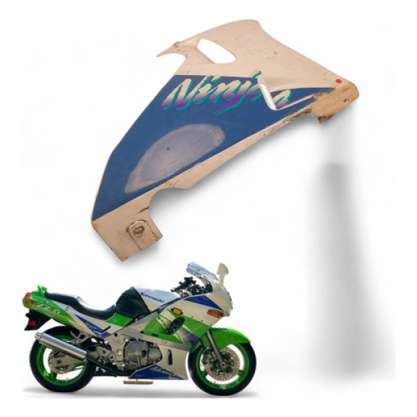 Spoiler Direito Kawasaki Zx 600 1995 Com Avaria