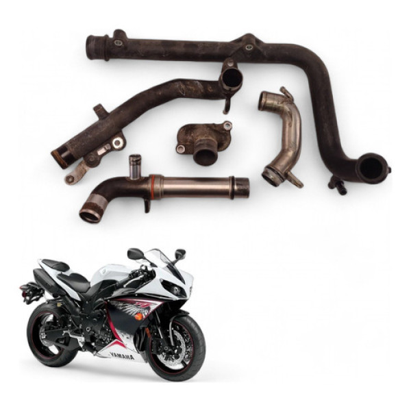 Kit Canos Água Yamaha Yzf R1 2013