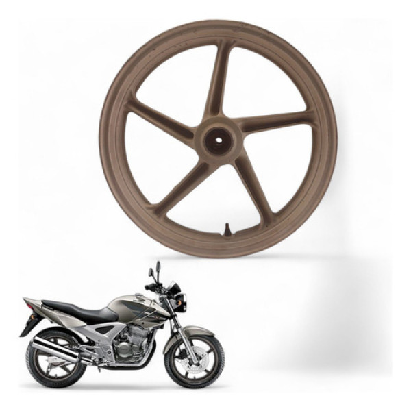 Roda Dianteira Honda Cbx 250 Twister 2004 Com Avaria