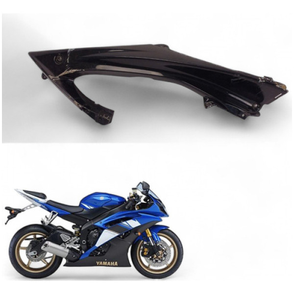 Carenagem Superior Direita Yamaha Yzf R6 2010 Com Avaria