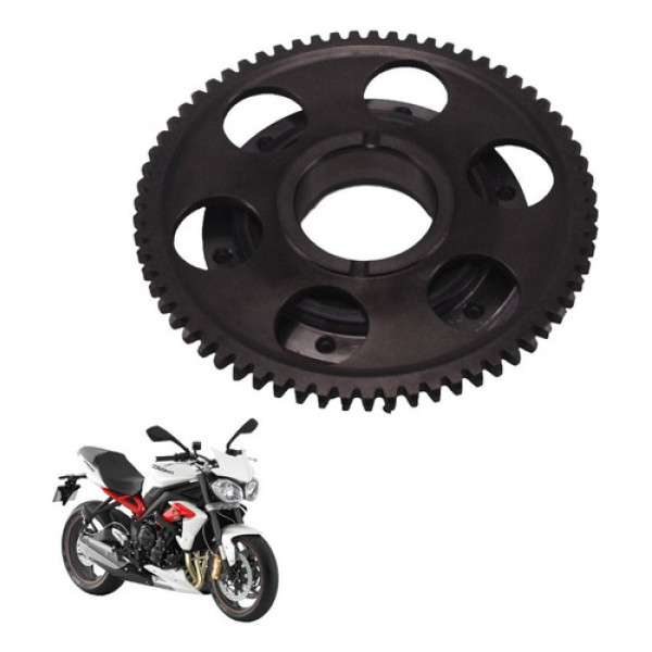 Placa Partida Triumph Street Triple 675 2014