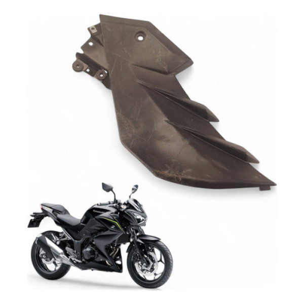 Acabamento Lateral Esquerdo Kawasaki Z300 2019