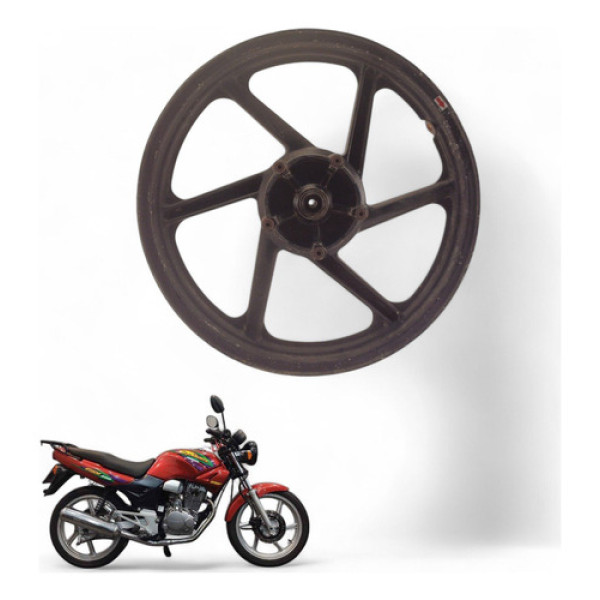 Roda Dianteira Honda Cbx 200 Strada 1999 Com Avaria