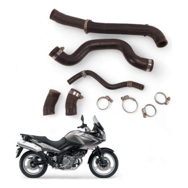 Kit Mangueiras Radiador Suzuki Dl 650 V Strom 2012