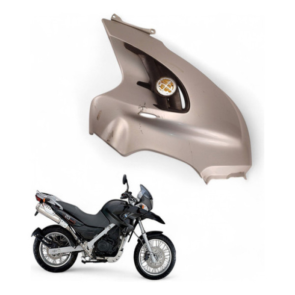Carenagem Lateral Esquerda Bmw G 650 Gs 2011 Com Avaria