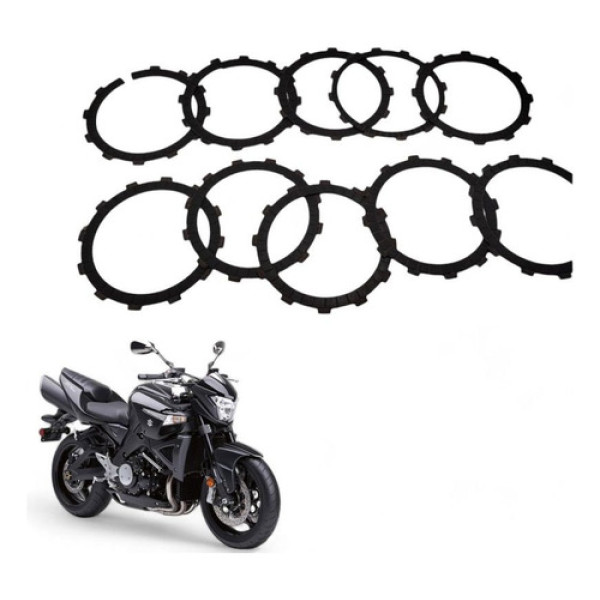 Disco Embreagem Suzuki B-king 2010 Com Avaria