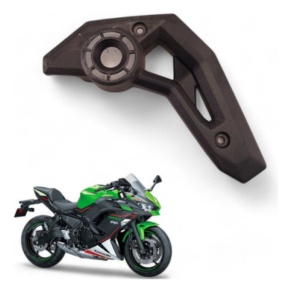 Acabamento Pedaleira Dianteira Dir. Kawasaki Ninja 650 2022