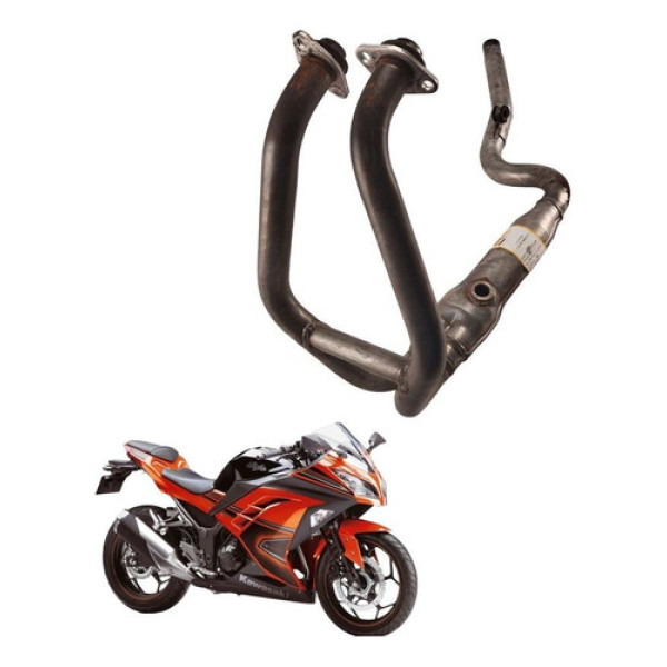 Curva Escapamento Kawasaki Ninja 300 2014