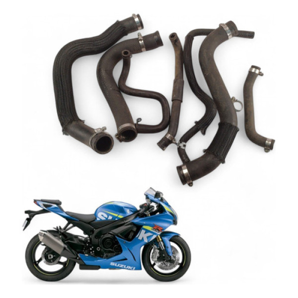 Kit Mangueiras Radiador Suzuki Srad 600 2013