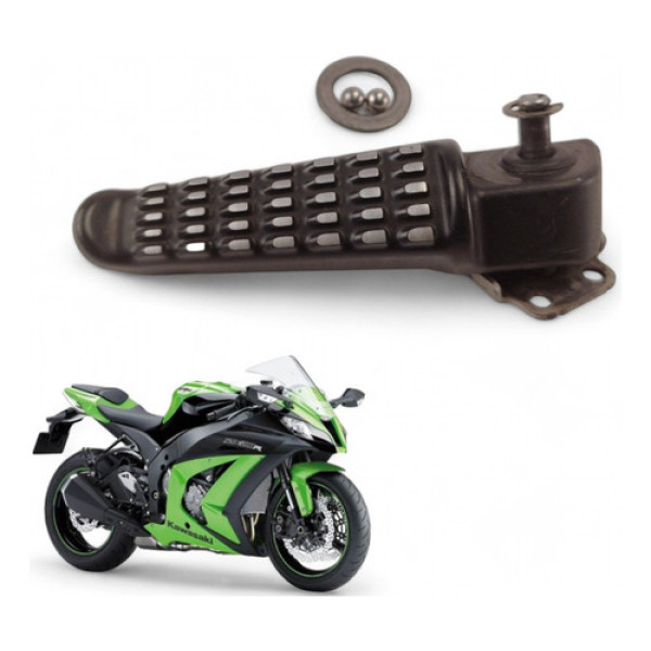 Pedaleira Traseira Esquerda Kawasaki Zx10 R 2011