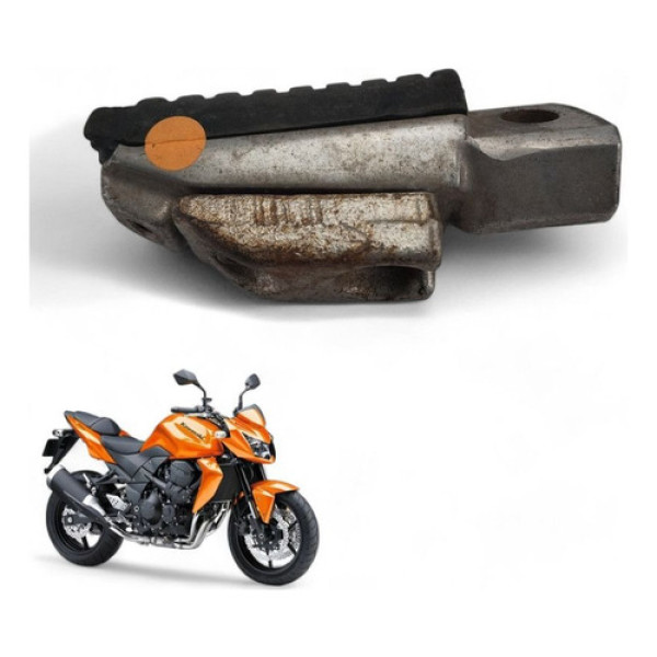 Pedaleira Dianteira Direita Kawasaki Z750 2012 Com Avaria
