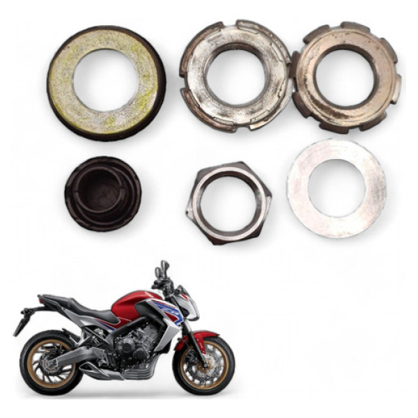 Porca Mesa Direção Honda Cb 650 F 2015