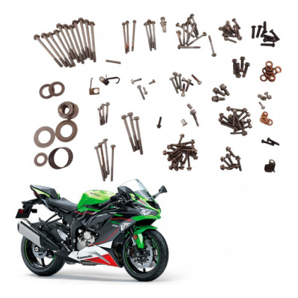 Kit Parafuso Motor Kawasaki Zx 6r 2023