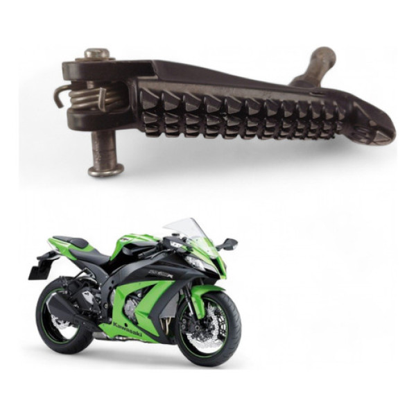 Pedaleira Dianteira Esquerda Kawasaki Zx10 R 2011