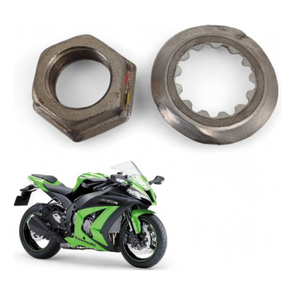 Porca Pinhão Kawasaki Zx10 R 2011