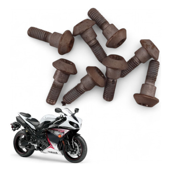 Kit Parafuso Disco Freio Dianteiro Yamaha Yzf R1 2009