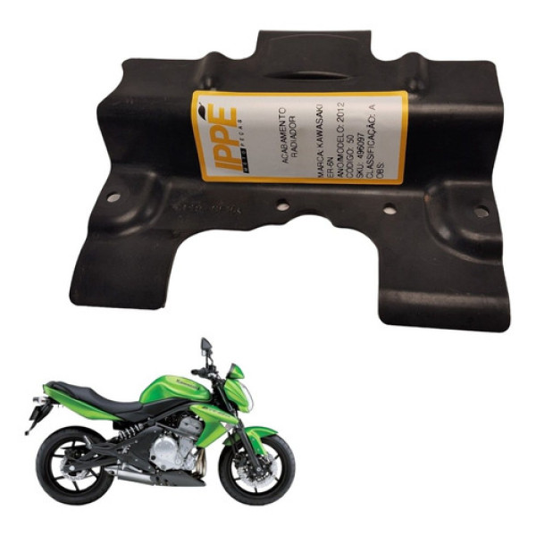 Acabamento Radiador Kawasaki Er-6n 2012