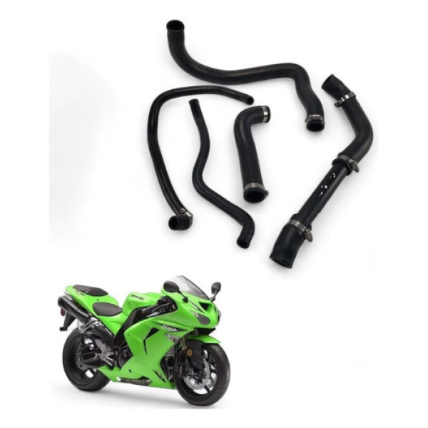 Kit Mangueiras Radiador Kawasaki Zx10r 2006