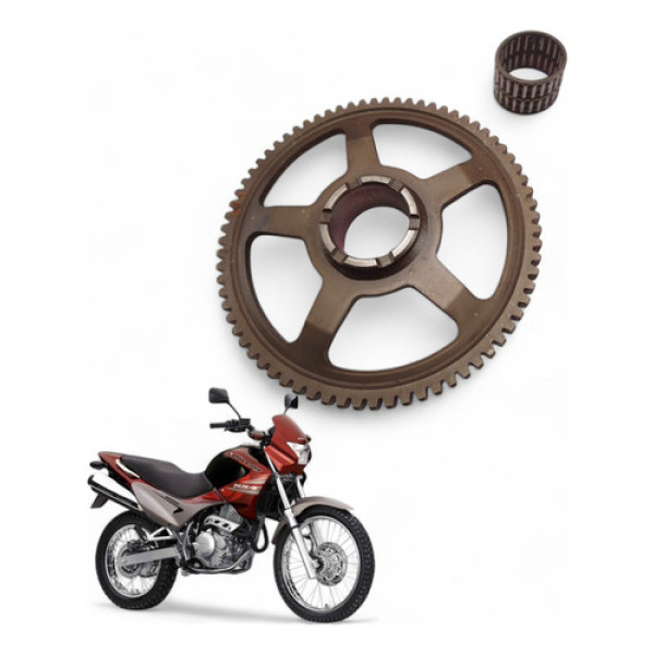 Engrenagem Partida Honda Nx 400 Falcon 2004