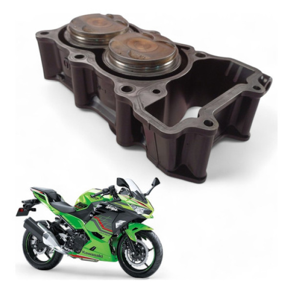 Kit Cilindro Pistão E Aneis Kawasaki Ninja 400 2019