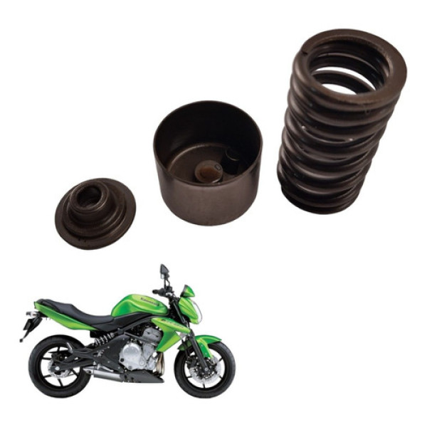 Kit Mola Valvula Kawasaki Er-6n 2010 2011 2012
