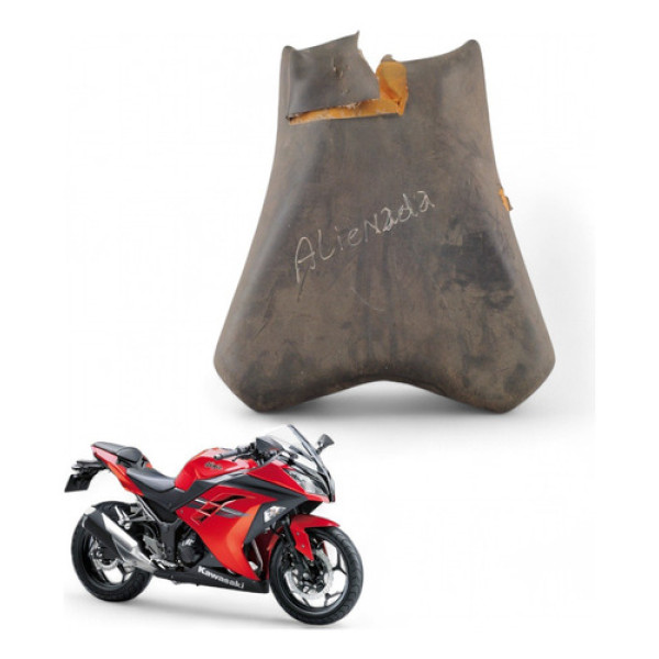 Banco Dianteiro Piloto Kawasaki Ninja 300 2017 Com Avaria