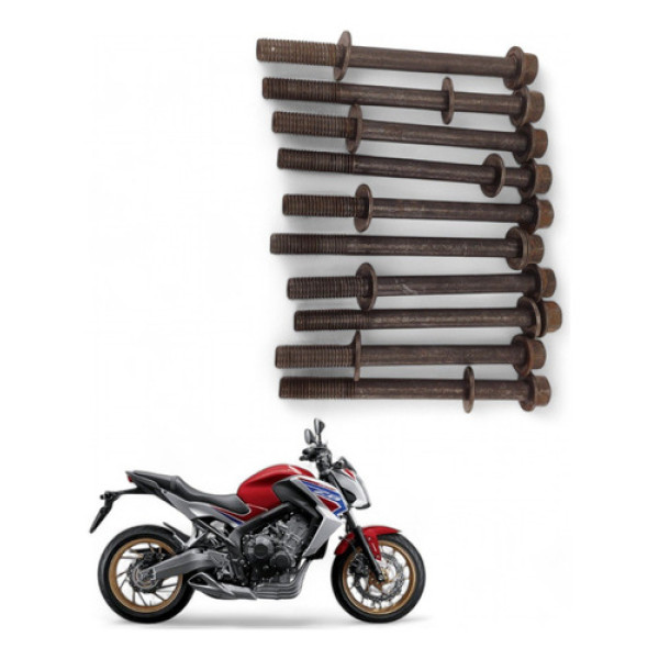 Kit Prisioneiro Cabeçote Honda Cb 650 F 2015