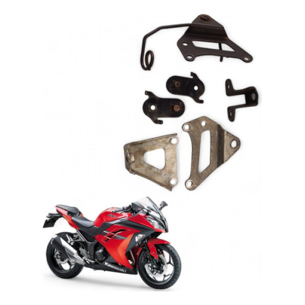 Kit Suporte Carenagem Kawasaki Z300 2016