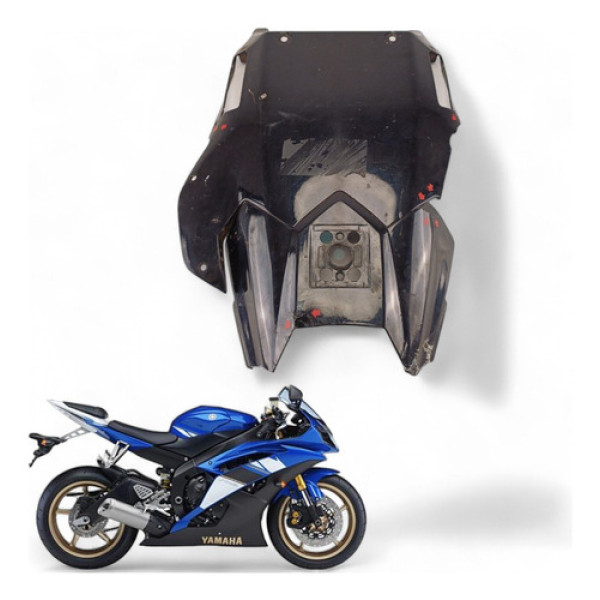 Carenagem Inferior Rabeta Yamaha Yzf R6 2009 Com Avaria