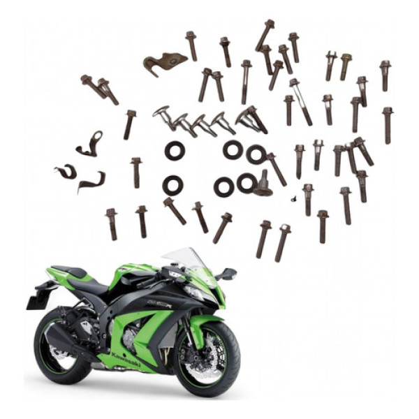 Kit Parafuso Tampa Motor Kawasaki Zx10 R 2011