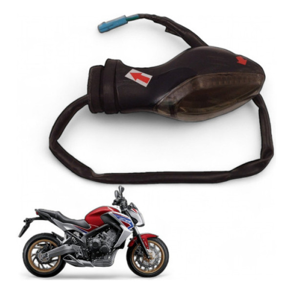 Pisca Traseiro Direito Honda Cb 650 F 2015 Com Avaria