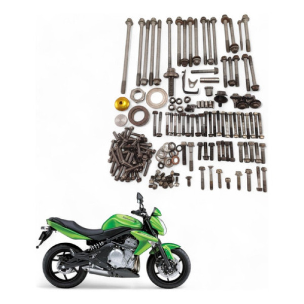 Kit Parafuso Motor Kawasaki Er-6n 2012