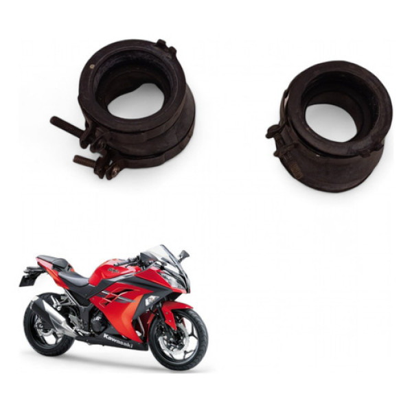 Coletor Admissão Kawasaki Ninja 300 2015