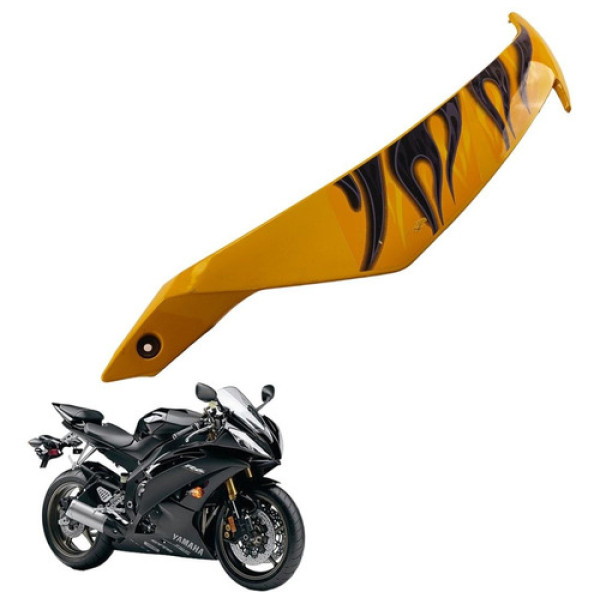 Carenagem Lateral Esquerda Avaria Yamaha Yzf R6 2008
