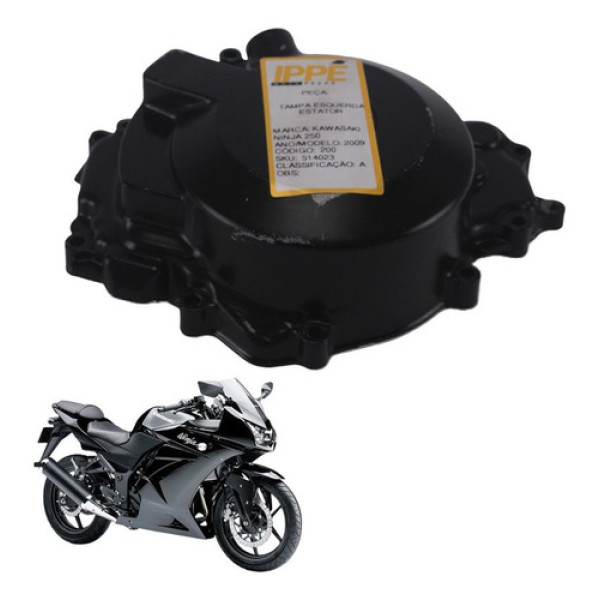 Tampa Esquerda Estator Kawasaki Ninja 250 2009