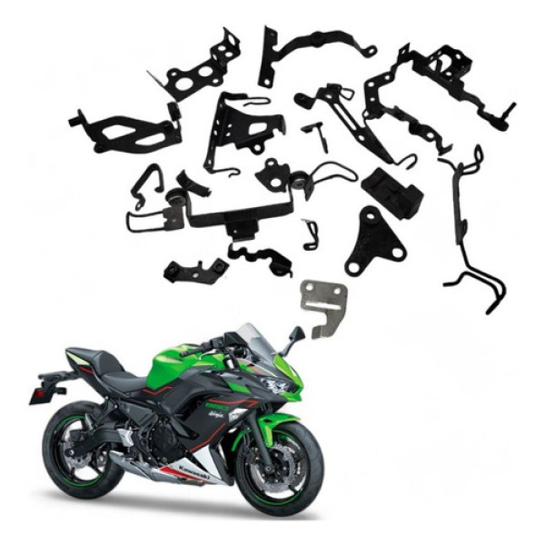 Kit Suportes Chassi Kawasaki Ninja 650 2022