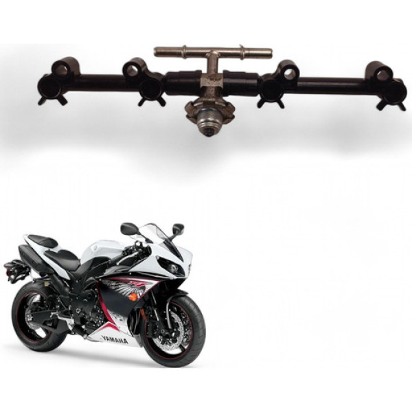 Flauta Bicos Injetor Baixa Yamaha Yzf R1 2013